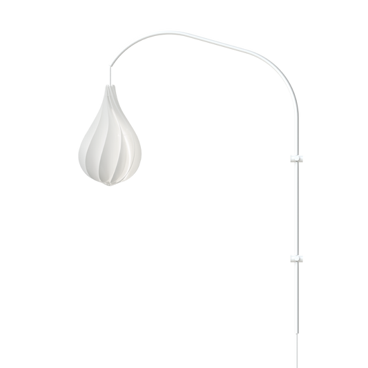 hvid lampe umage alva medium