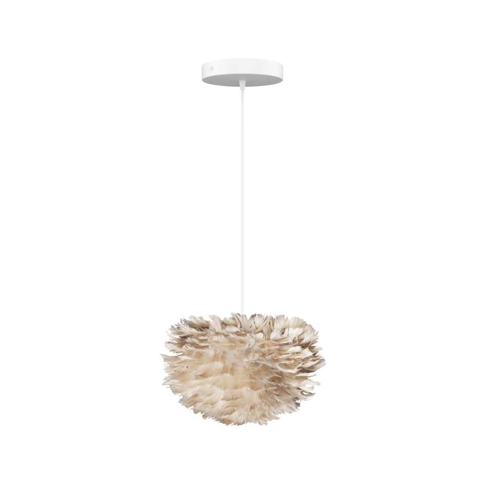 Brun lampeskærm umage eos micro