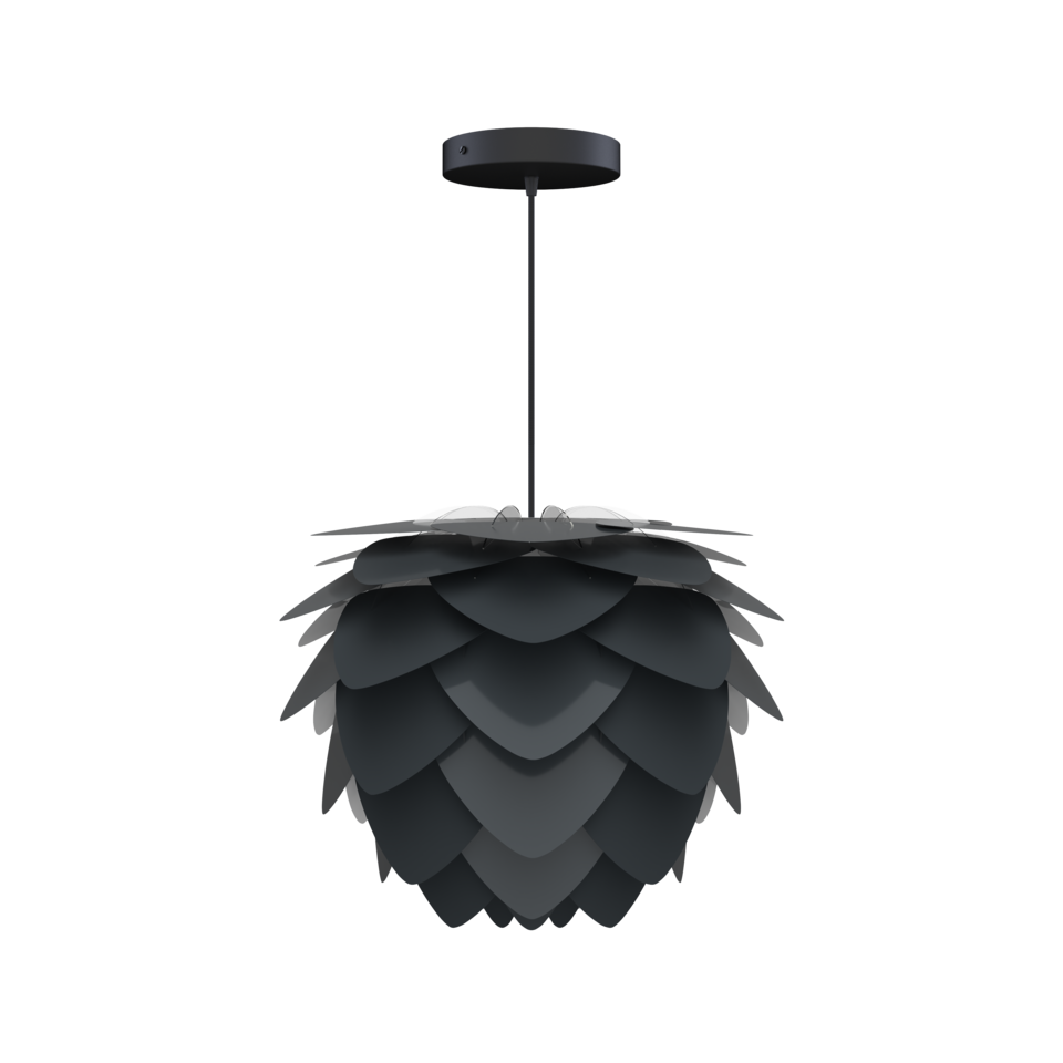 Antracit lampeskærm umage aluvia