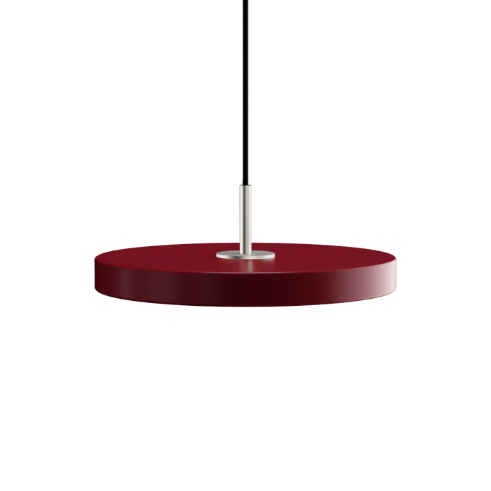 Umage Asteria Plus Mini Pearl - Rubin rød/Ståltop