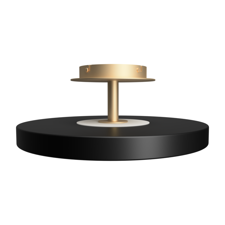 Sort loftlampe umage asteria