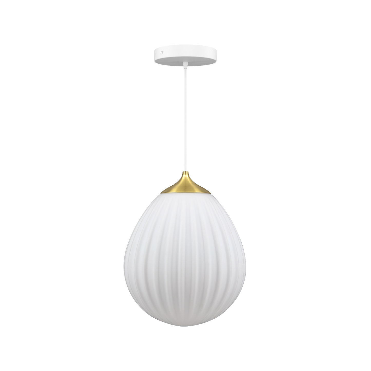 Opal lampeskærm umage atw messing top