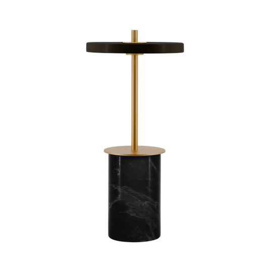 Sort bordlampe umage asteria