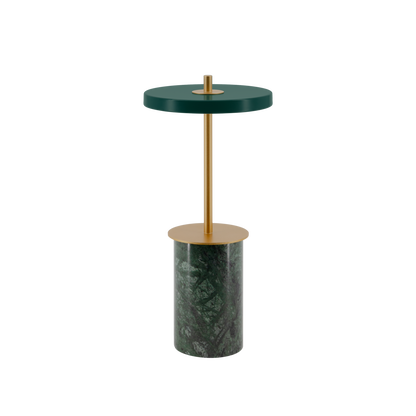 Umage Asteria Move Mini  - Portable bordlampe - Grøn marmor
