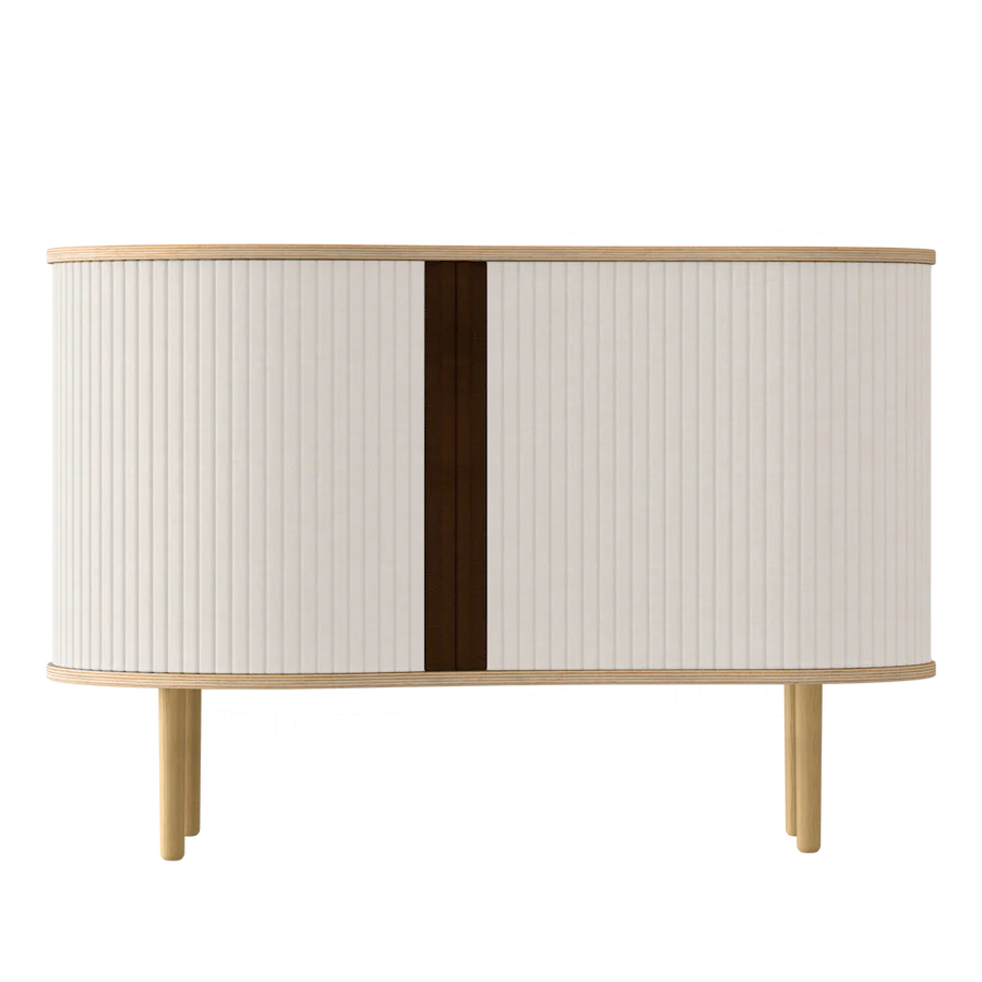 Elegant skab fra UMAGE i Nordisk stil med tekstil døre