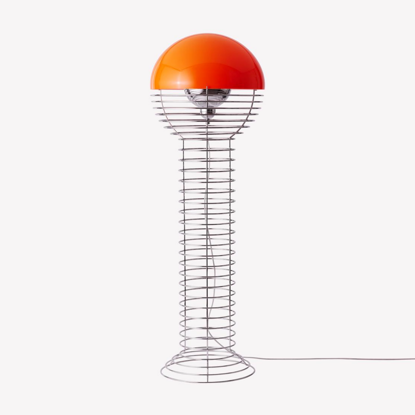 Verpan Wire gulvlampe - Orange