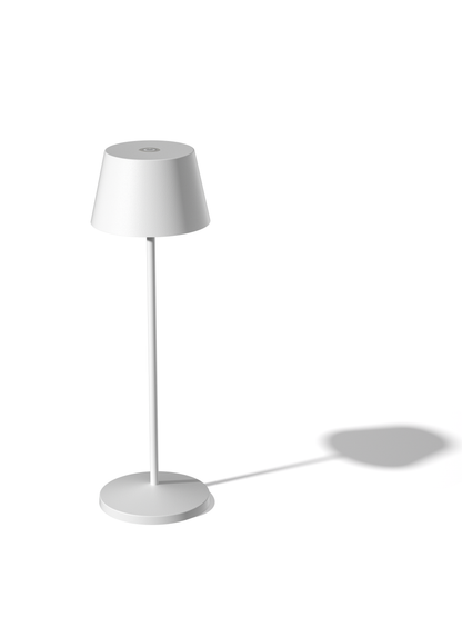 LOOM Design - MODI genopladelig bordlampe - Hvid