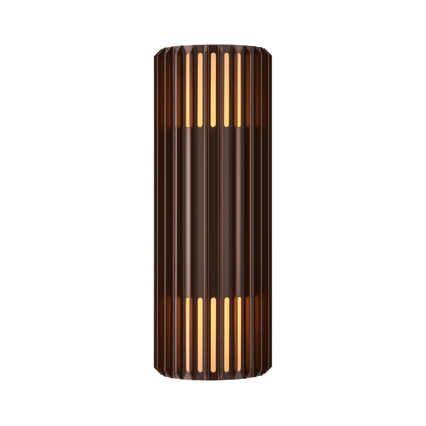 Nordlux Aludra Double Væglampe Seaside metallisk brun