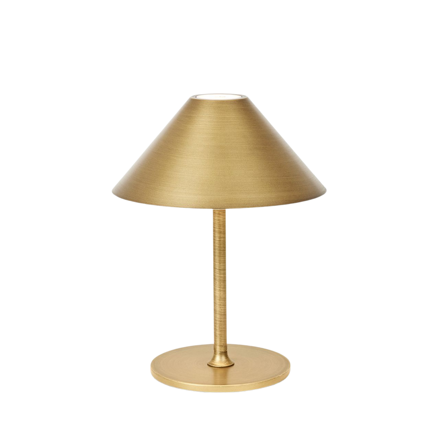Halo Design Cozy Bordslampa Uppladdningsbar Ø19 - Antik Mässing