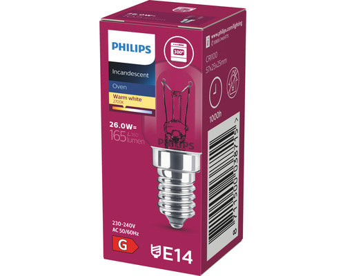 App 26W E14 230-240V T25 ovnpære