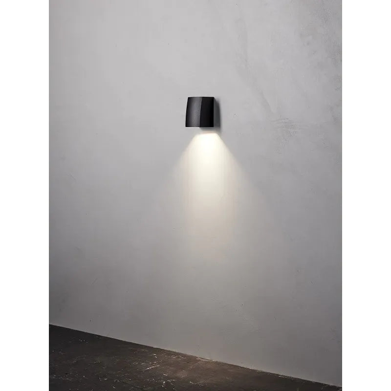 NIELSEN LIGHT Ask væglampe downlight Sort