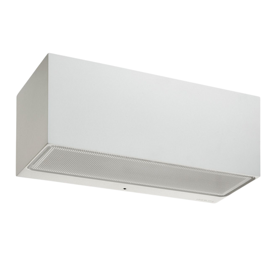 Norlys væglampe i hvid