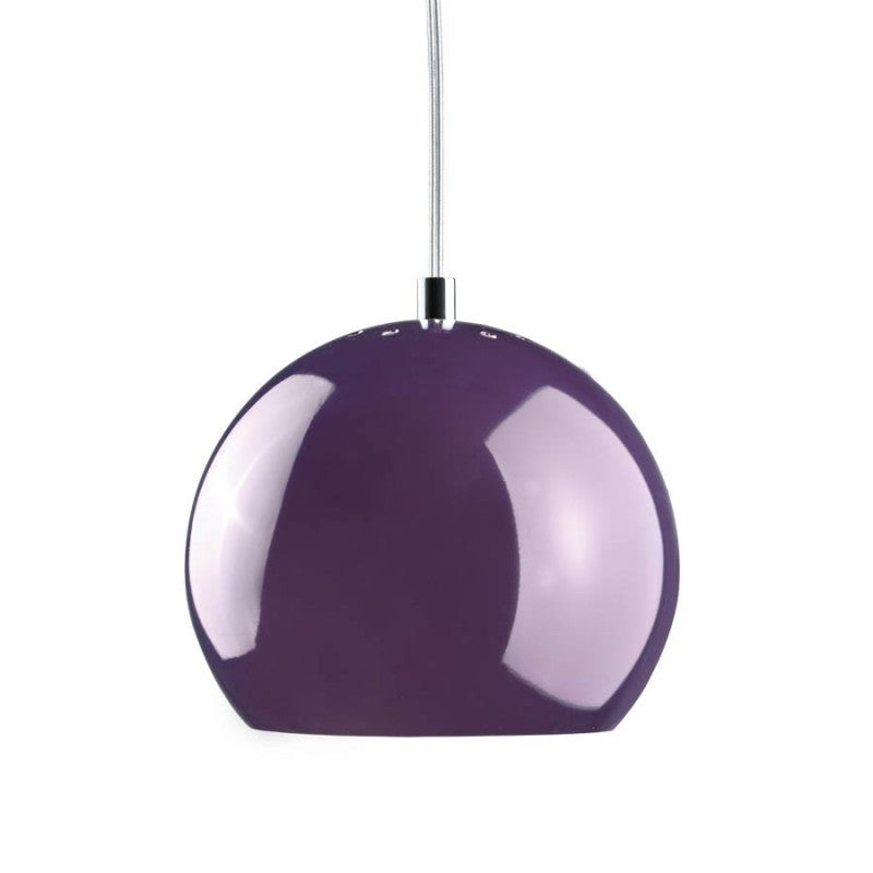 Shiny lilla blank kugle Ball pendel fra Frandsen