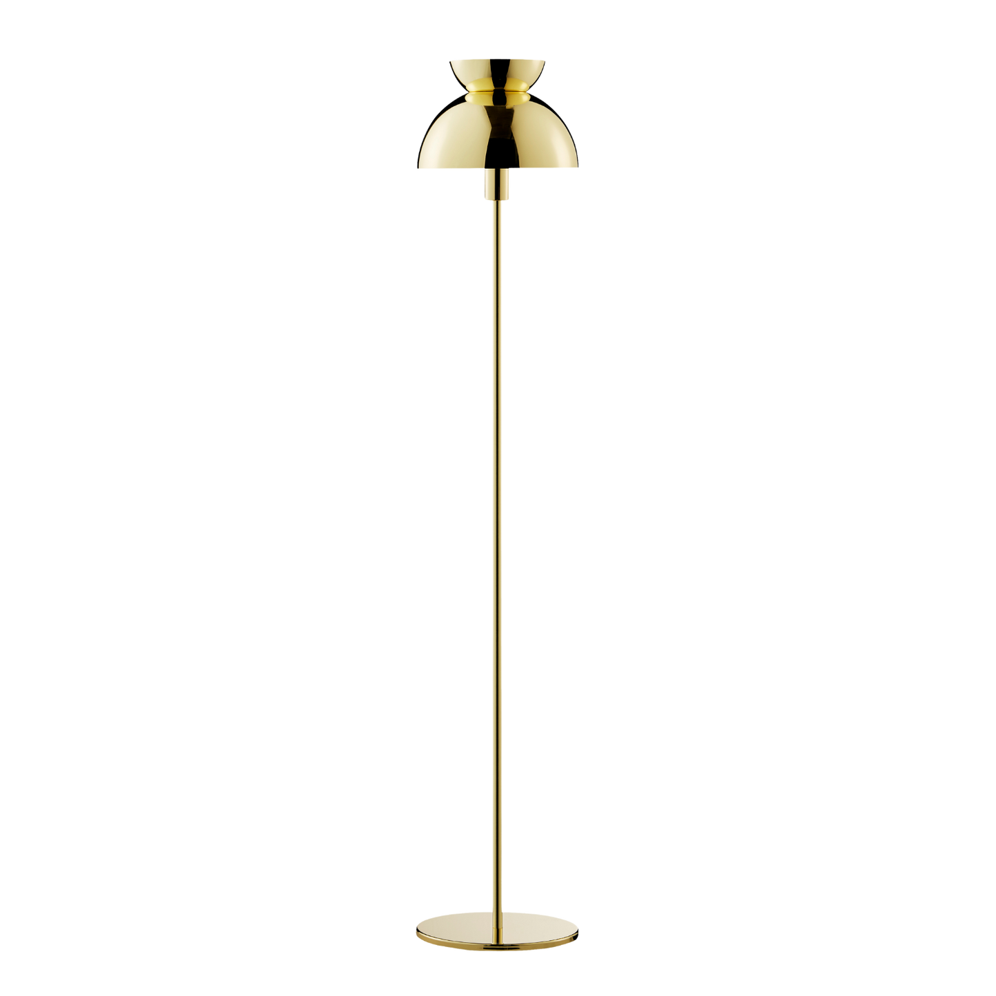 Frandsen Butterfly Floor Lamp Brass