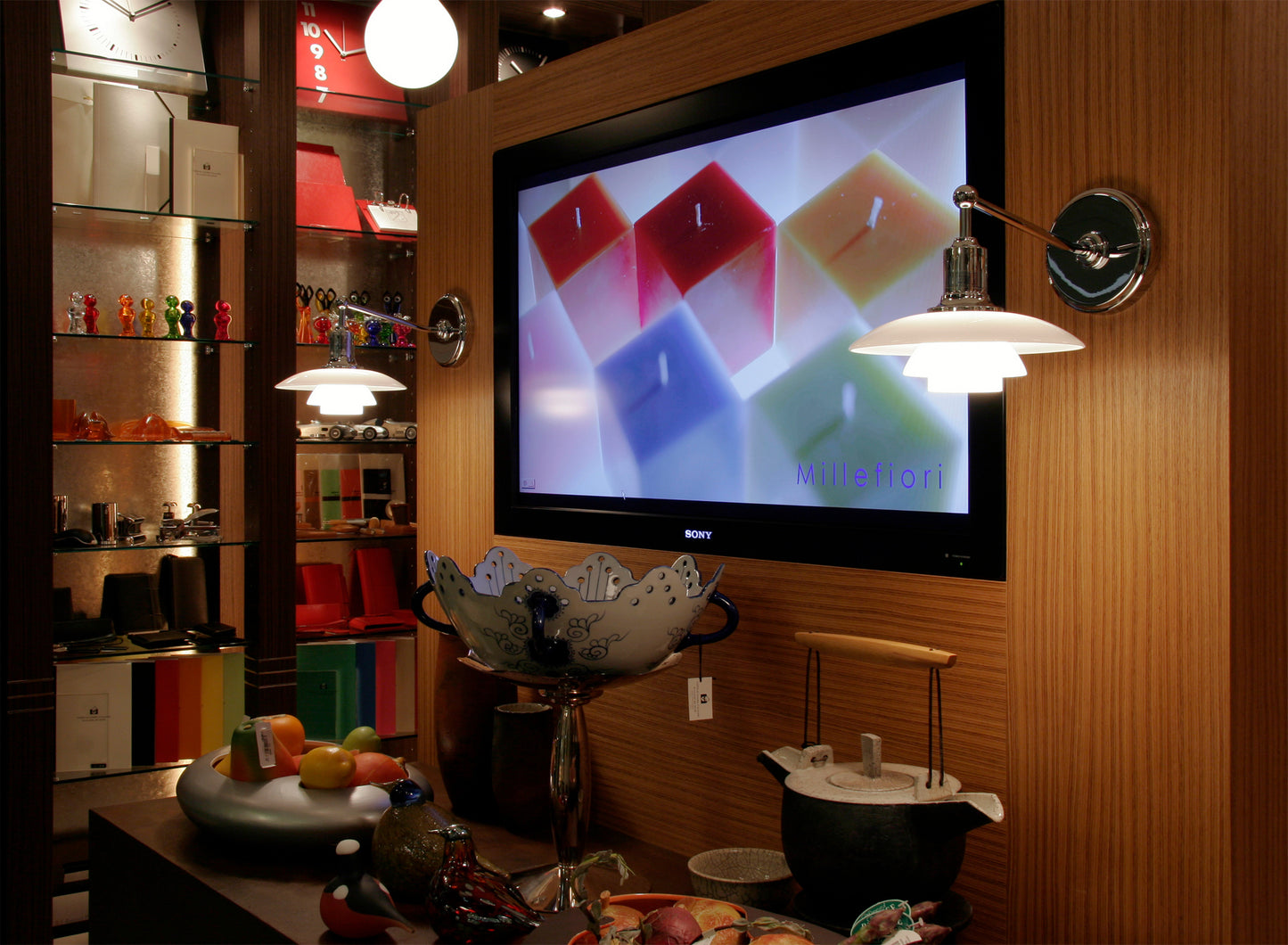 Louis Poulsen PH 2/1 Væglampe - Højglansforkromet