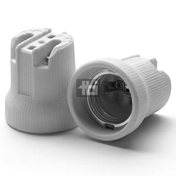 E27 Fatning porcelæn sokkel