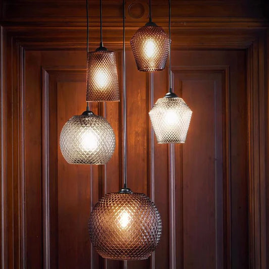 Halo Design Nobb Ball Pendel Ø22 - Røgfarvet