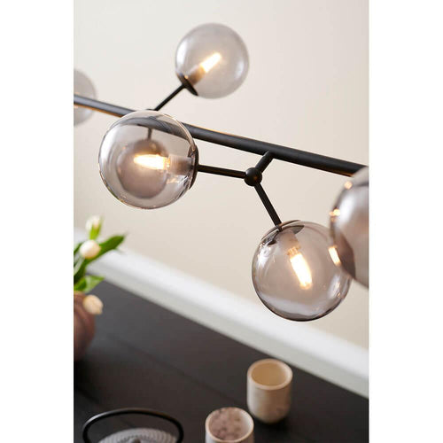 Halo Design Atom Vandret Pendel Small - Smoke