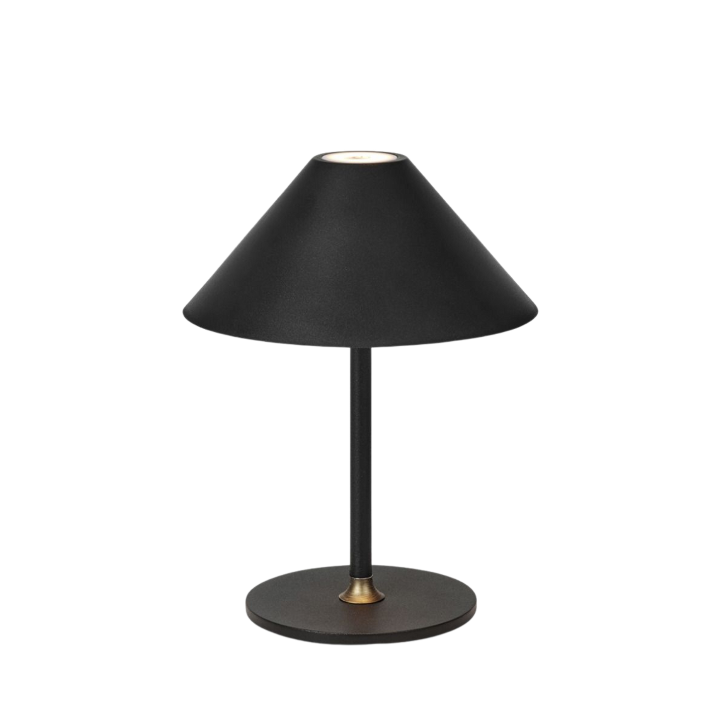 Halo Design Hygge Bordlampe Genopladelig Ø15 - Grafit Sort