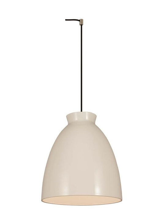 Milano hvid pendel med lampe ophæng