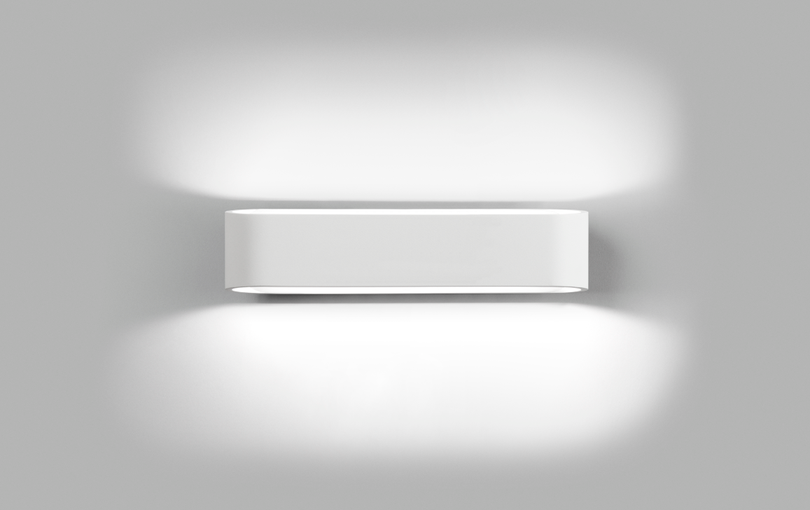 Light Point Aura W2 Væglampe Hvid