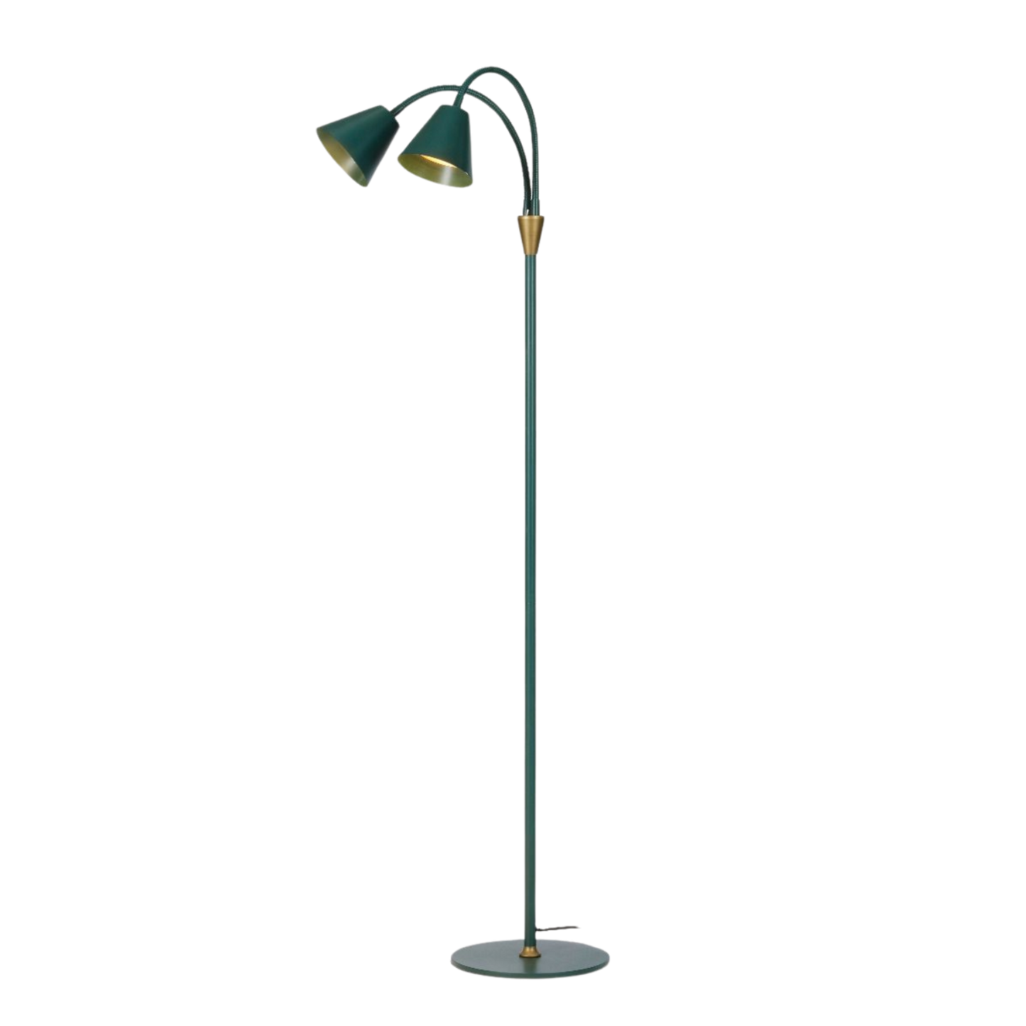 Halo Design Mysig golvlampa 2 armar - Deep Green