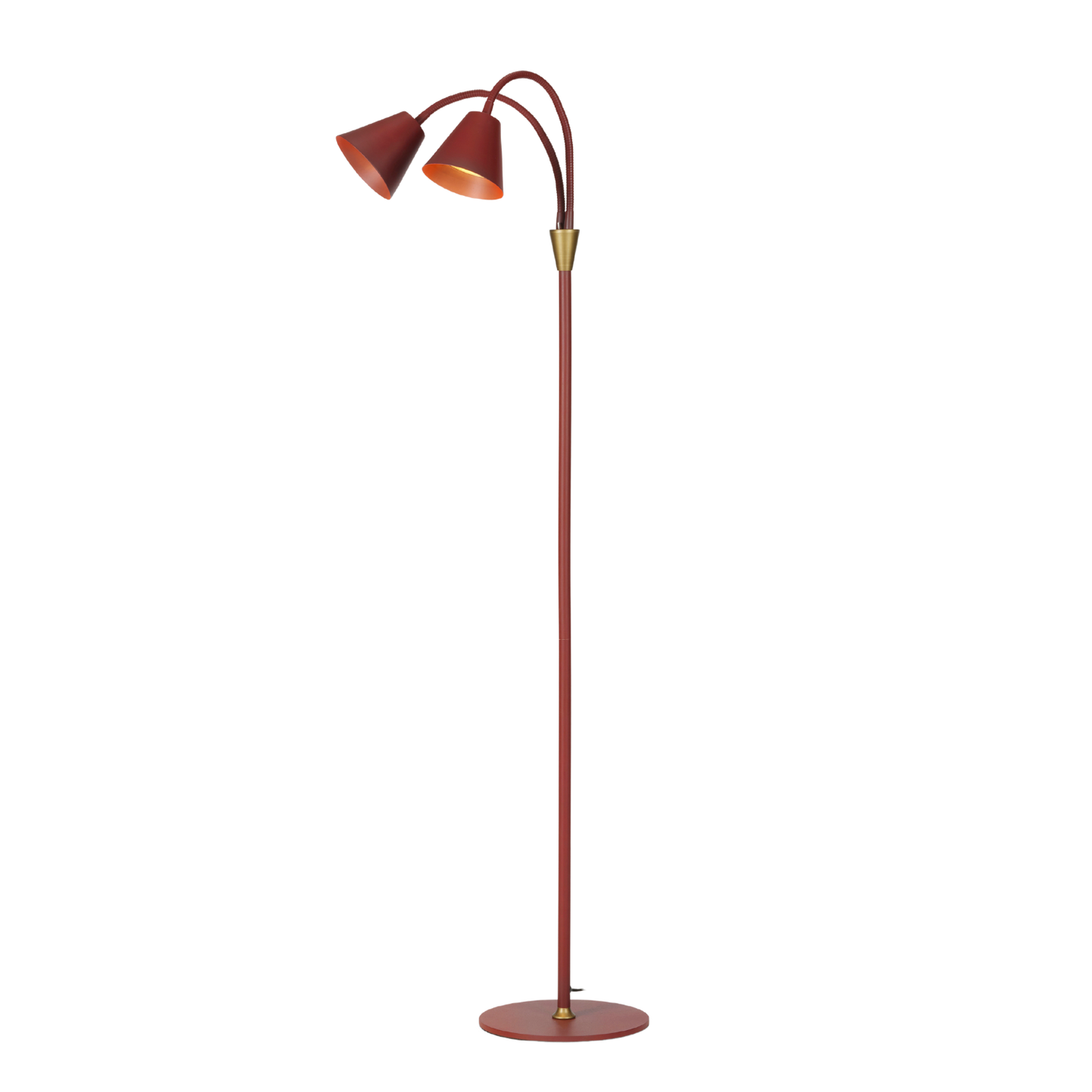 Halo Design Hygge golvlampa 2 armad - Rödbrun