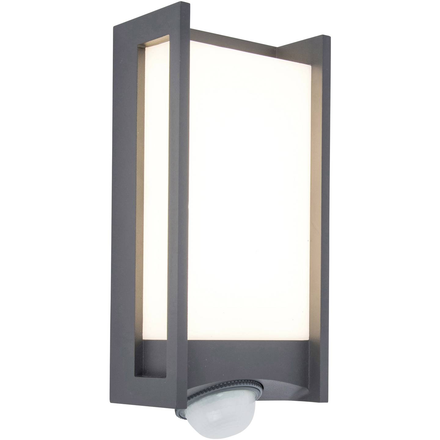 Lutec Qubo utomhusvägglampa - antracit