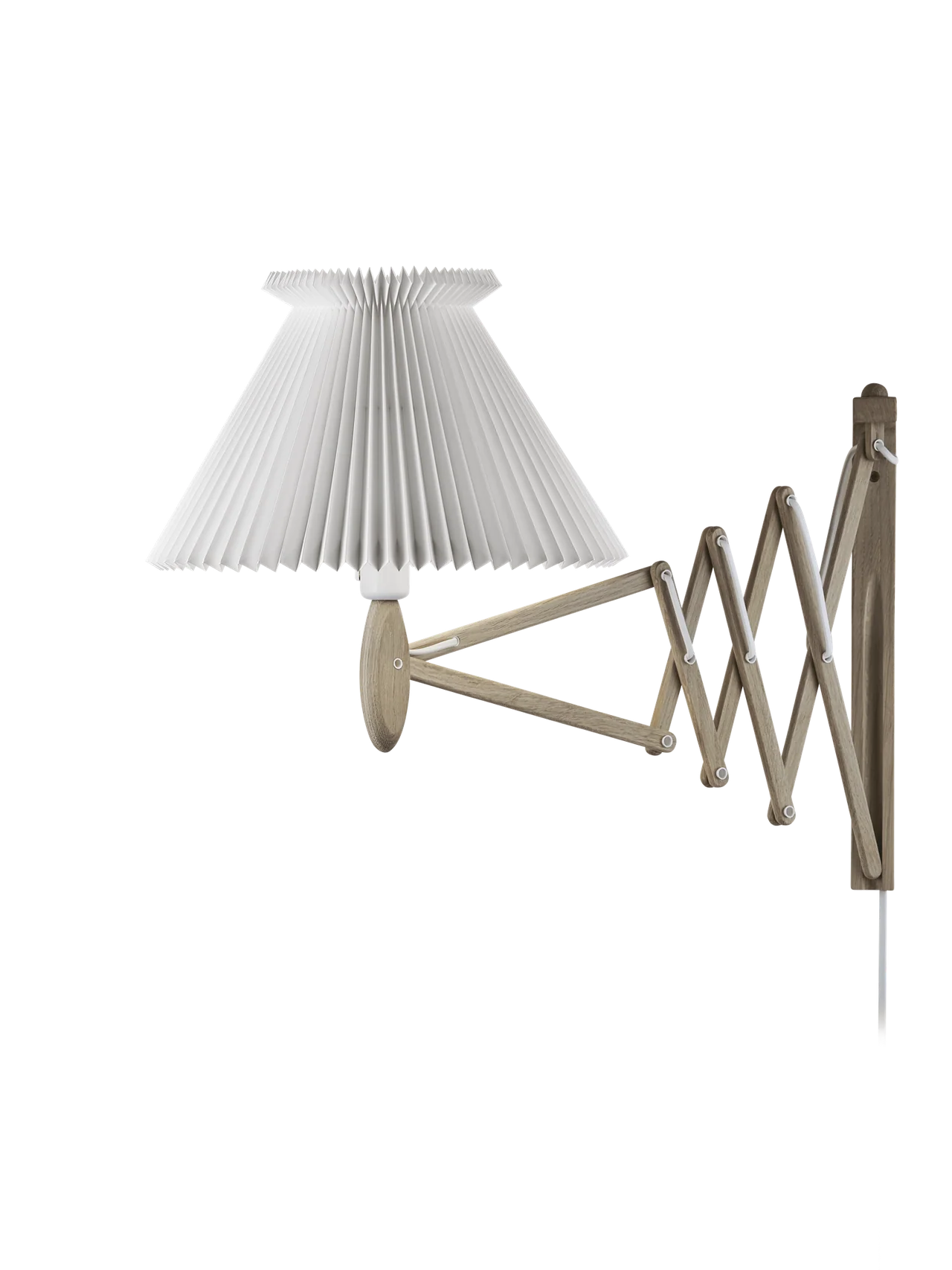 Saxlampe fra Le Klint med lang arm
