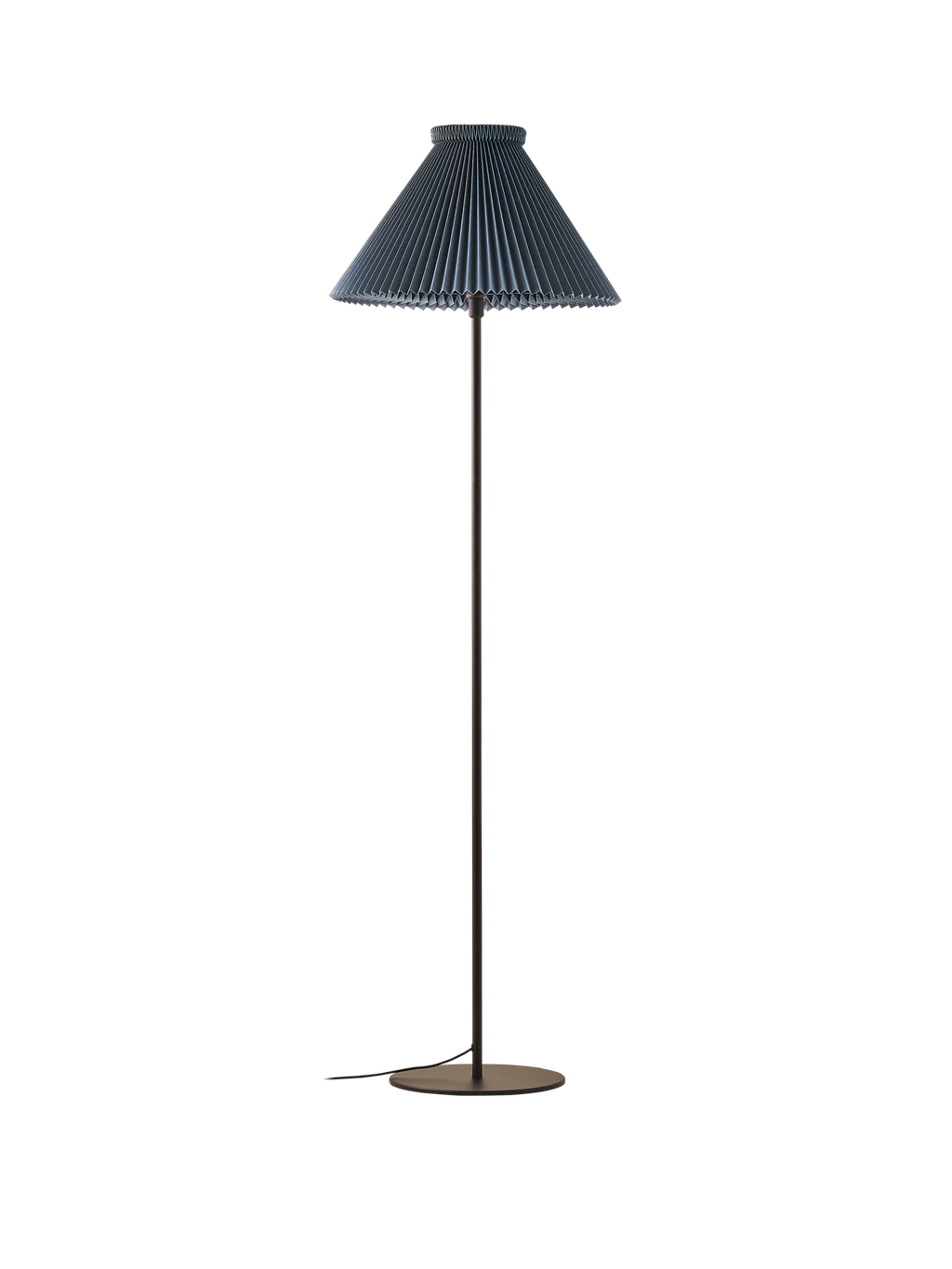 Le Klint Gulvlampe Model 334 Høj - Sort/blå