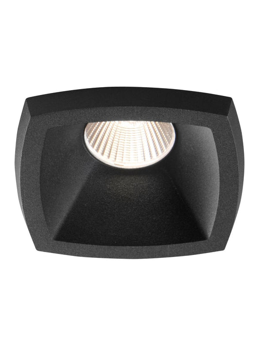 Light Point Mirage 1 indbygningsspot - Sort