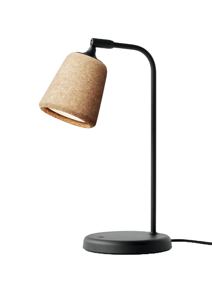 New Works Material Bordlampe - Naturlig Cork