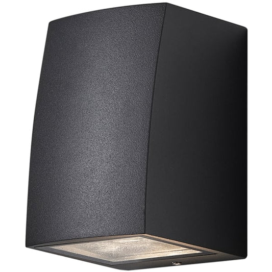 NIELSEN LIGHT Ask væglampe downlight Antracitgrå