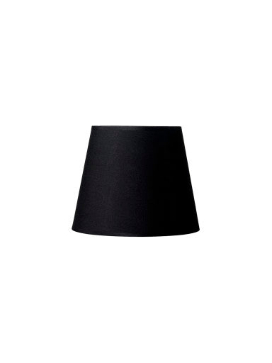 LAMPSKÄRM ISABELLA DOMUS H. 16,5 CM SVART