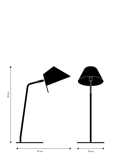 Frandsen Office Bordslampa Svart