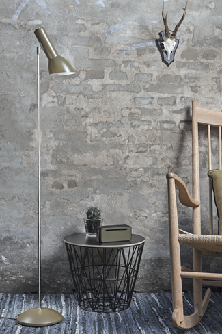 Cph Lighting - Sned golvlampa krom - olivgrön