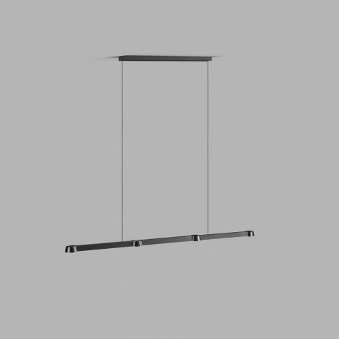 Light Point - Optic LED Lineær Pendel L1500 - Sort
