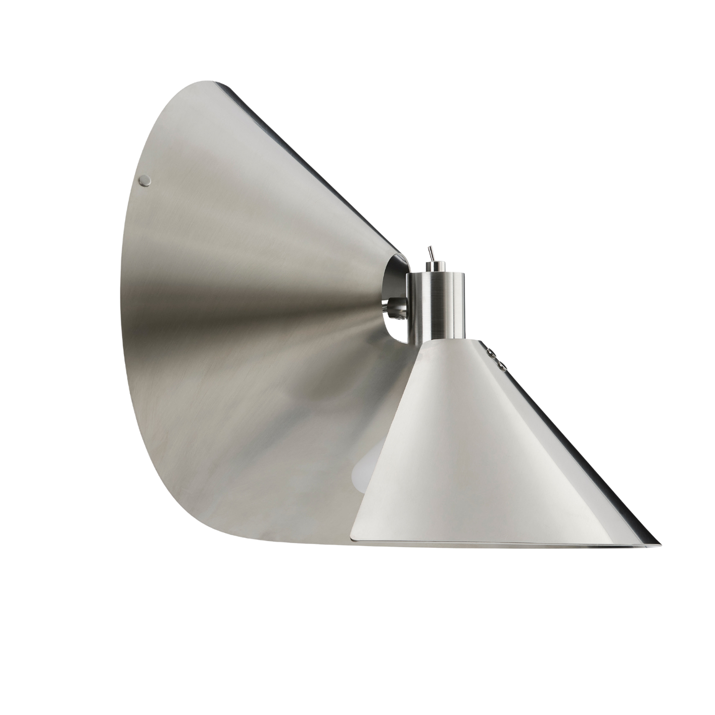 Frandsen Peel væglampe - Brushed Stainless Steel