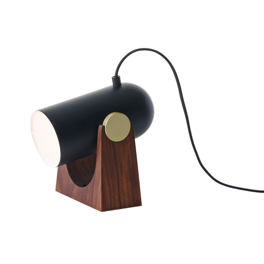 Carronade bord/væglampe fra Le Klint i sort