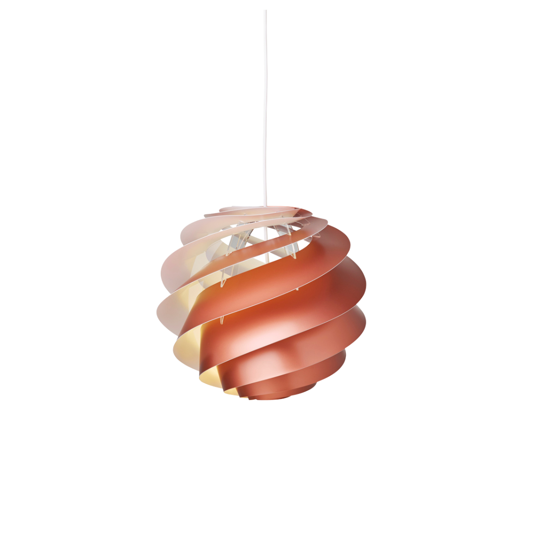 Le Klint Swirl 3 Pendel Small - Kobber