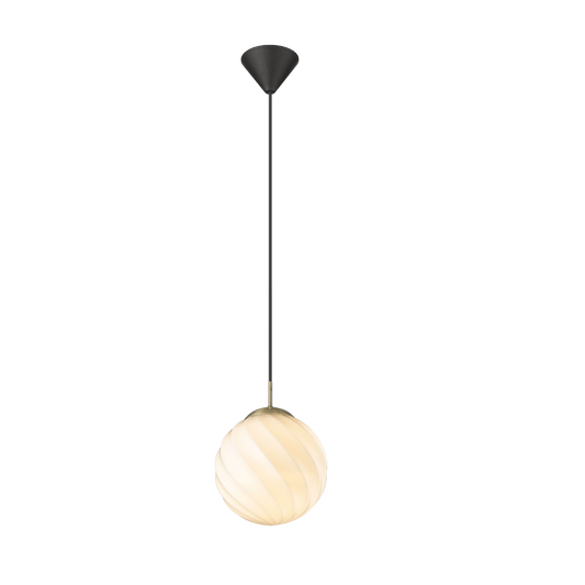 Halo Design Twist Ball Pendel Ø25 - Antik mässing