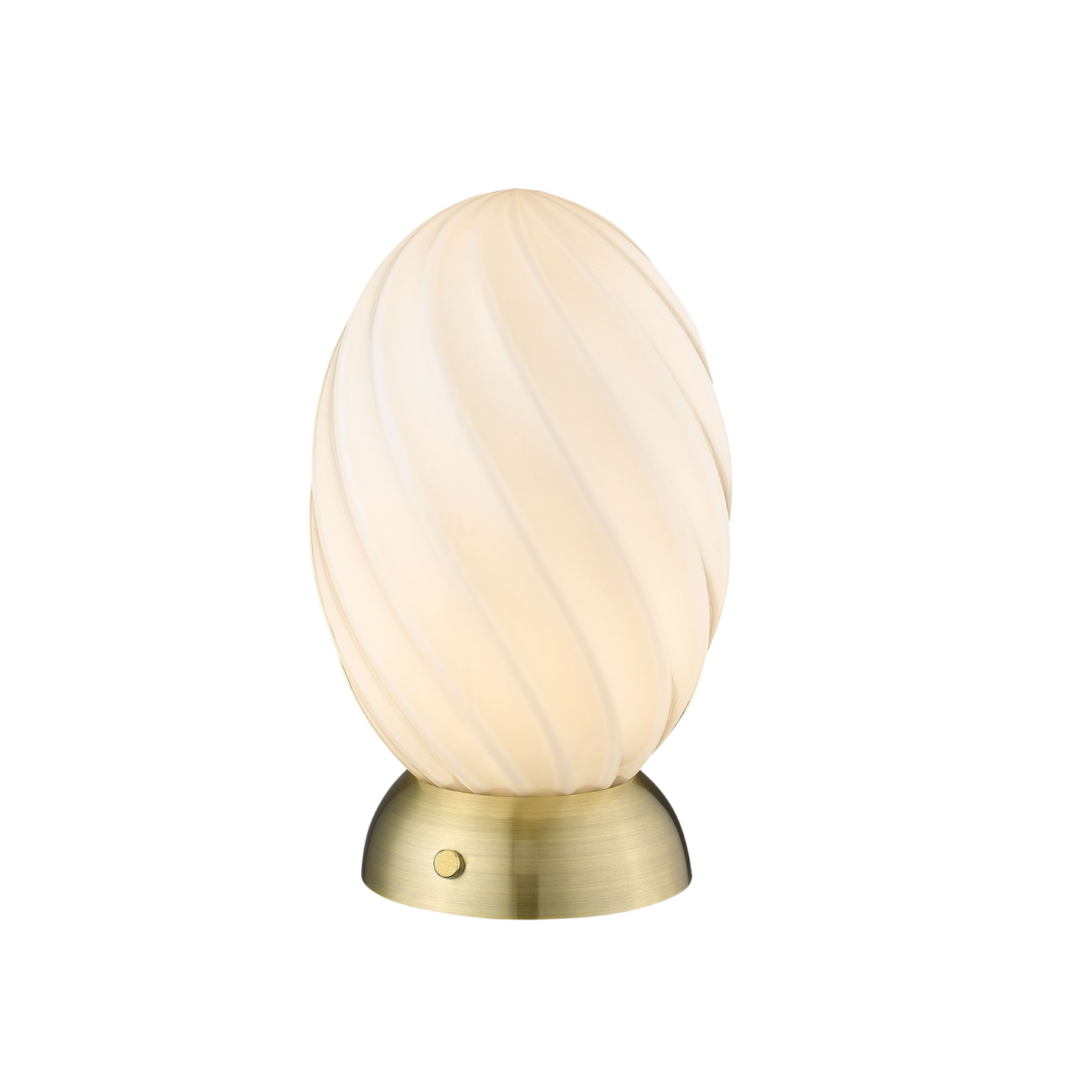 Halo Design Twist Bordslampa Oval - Antik Mässing