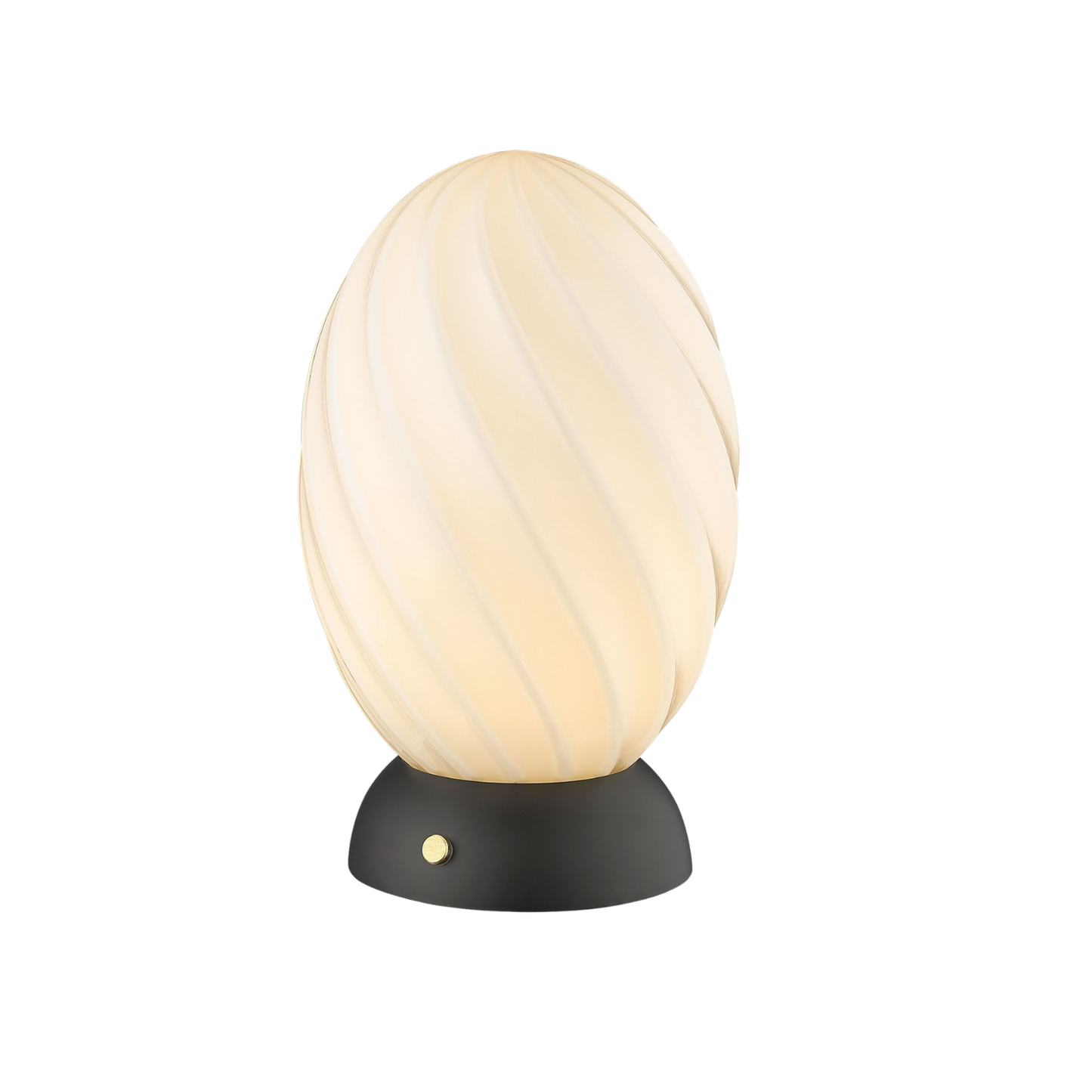 Halo Design Twist Bordslampa Oval - Svart