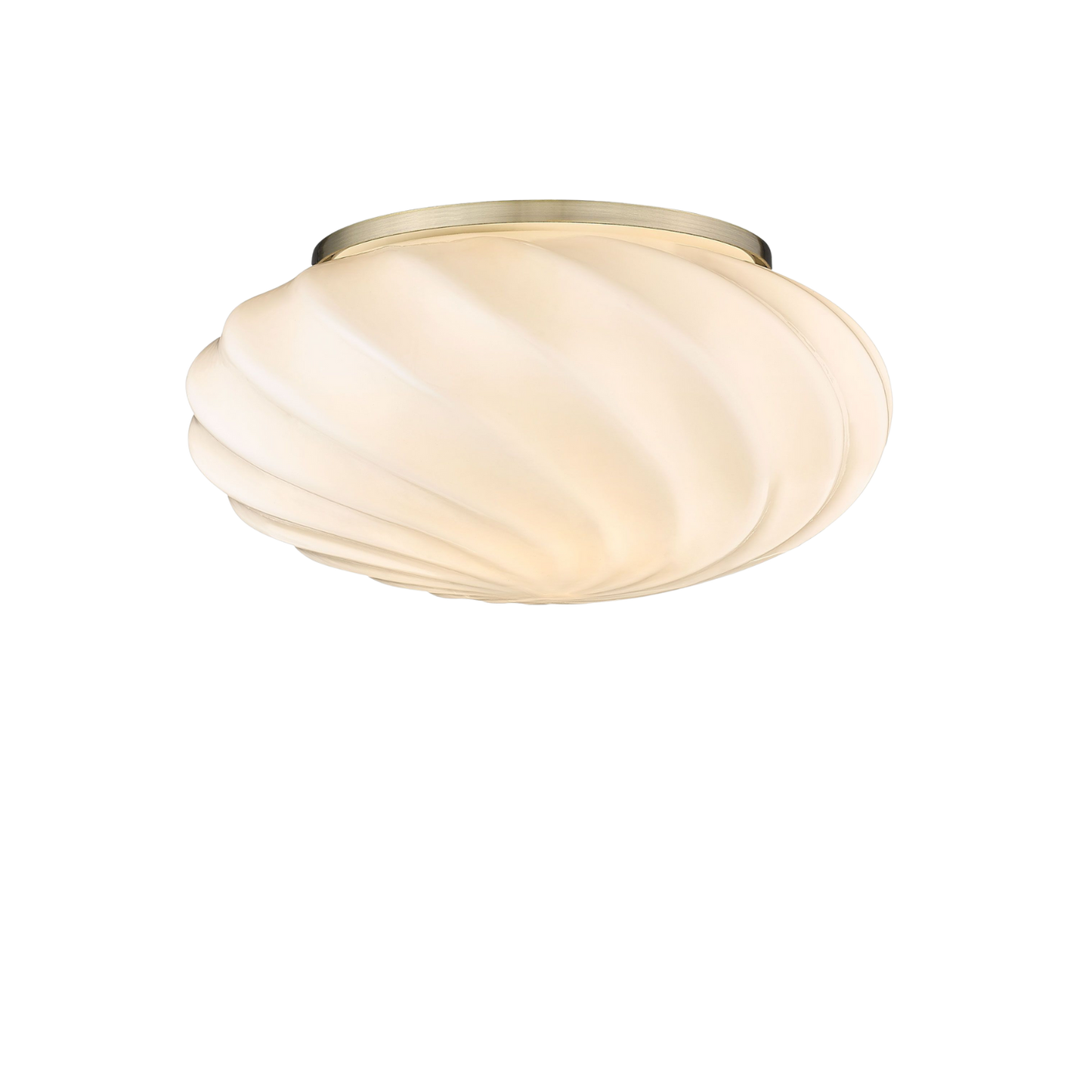 Halo Design Twist Vägg-/taklampa - Antik mässing
