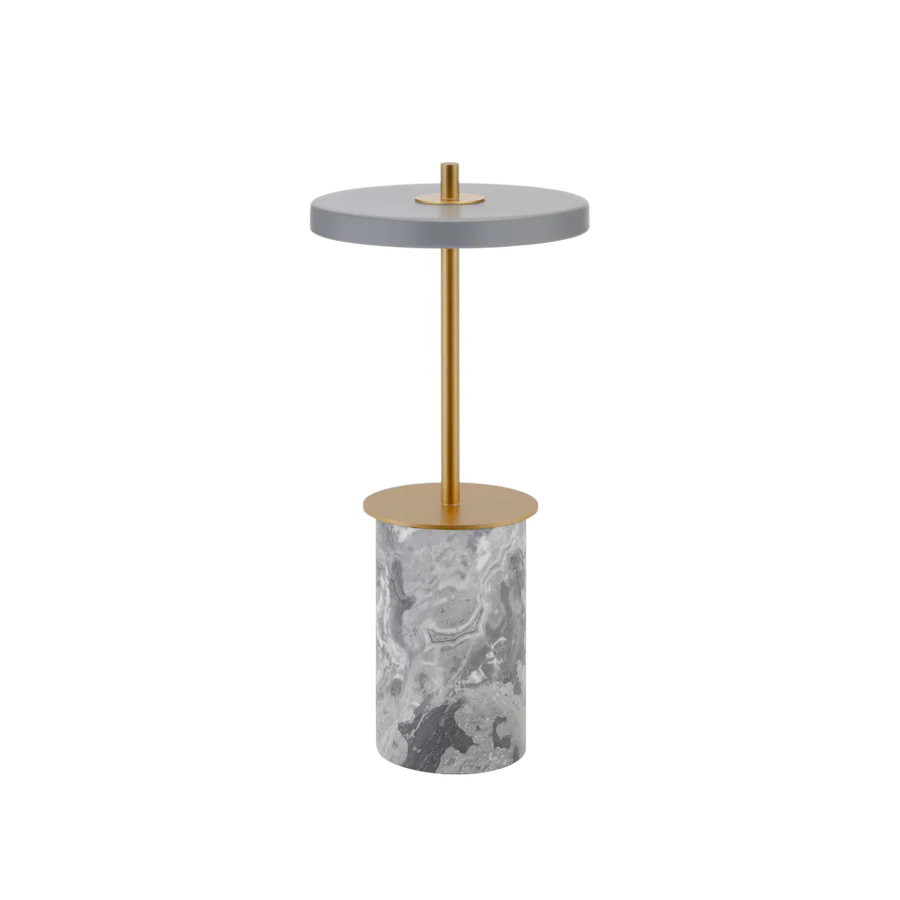 Asteria Move mini - Grå/Marmor/Messing