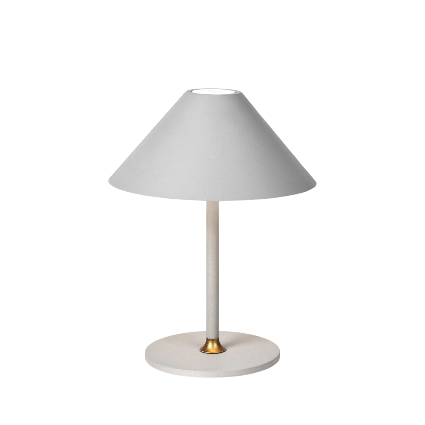 Halo Design Cozy Bordslampa Uppladdningsbar Ø15 - Varmgrå