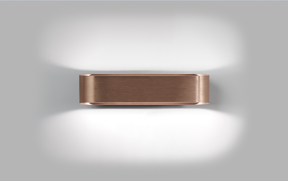 Light Point - Aura W2 Væglampe Rosegold - Light-Point