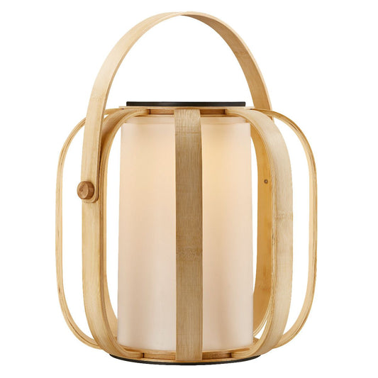 Nordlux - Bob To-Go Solar Bordlampe Bambus - fra Lampeexperten