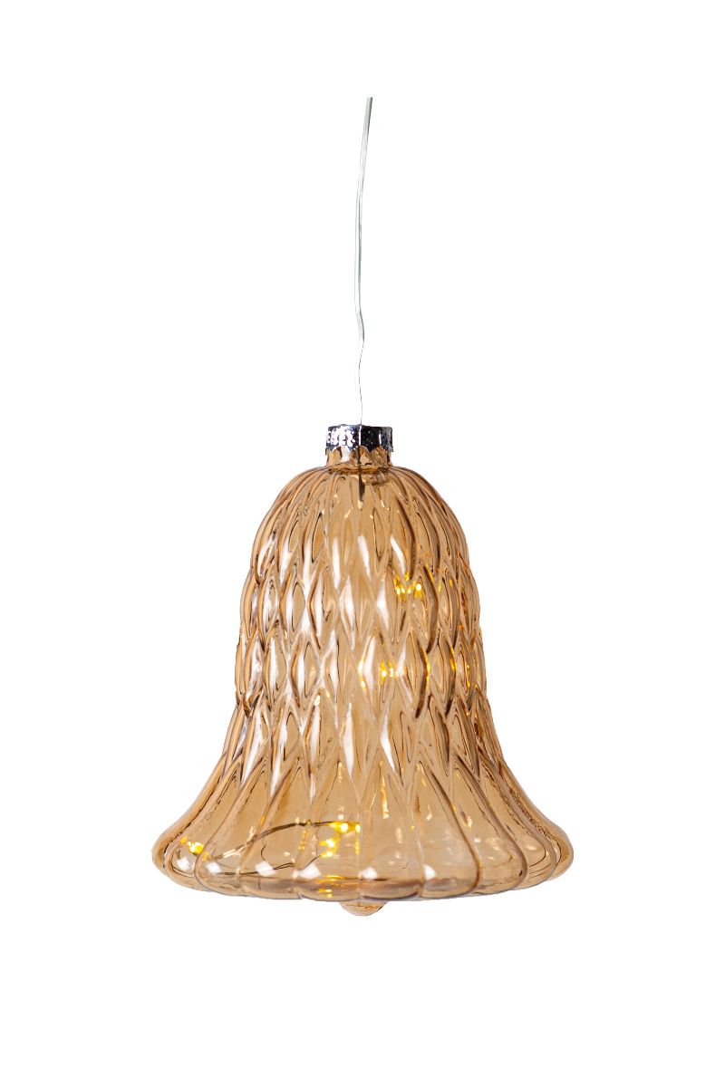 Sirius - Luna Klokke H7,5cm Amber fra Lampeexperten