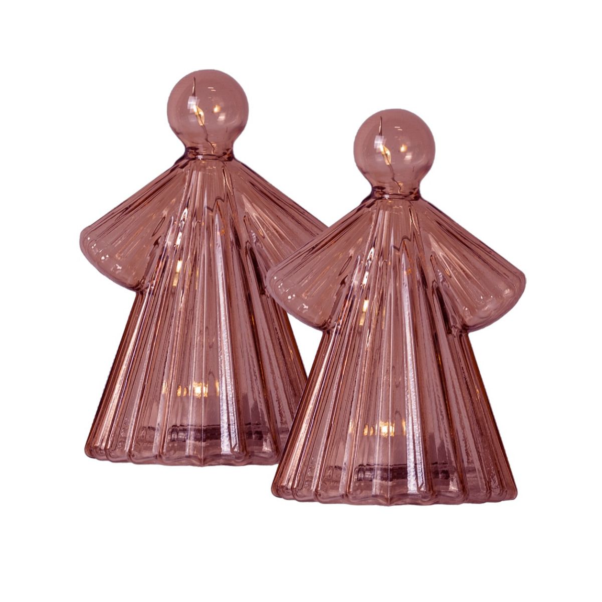 Sirius - - Alberte engel 2stk - H10cm - Bordeaux fra Lampeexperten